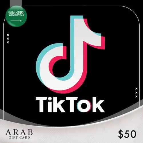 بطاقات شحن تيك توك 50 دولار - لأجهزة الاندرويد Android فقط