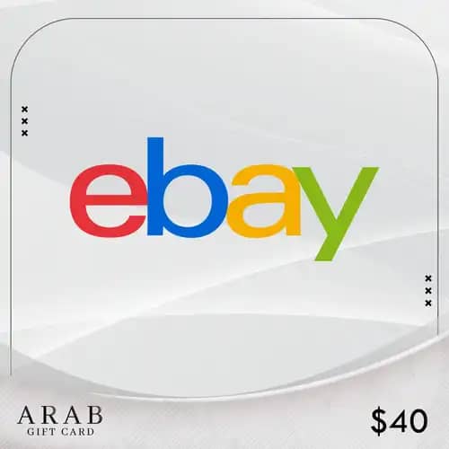 شحن بطاقة ايباي ebay امريكا 40 دولار أمريكي شحن بطاقة ايباي ebay امريكا 40 دولار أمريكي