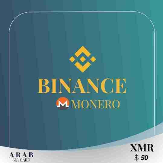 Binance Gift Card XMR $50|BG Gift Card $50