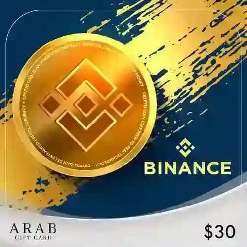 بطاقة شحن بينانس USDT بقيمة 30 دولار