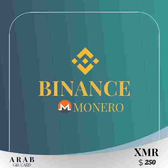 Binance Gift Card XMR $250|BG Gift Card $250